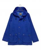 Barbourバブアー）の古着「フーデッドビデイルジャケット」｜ブルー
