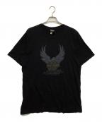 HARLEY-DAVIDSONハーレーダビッドソン）の古着「半袖カットソー」｜ブラック