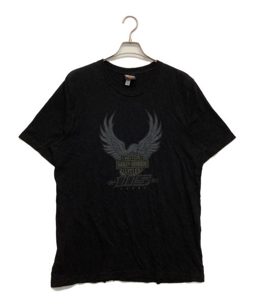 HARLEY-DAVIDSON（ハーレーダビッドソン）HARLEY-DAVIDSON (ハーレーダビッドソン) 半袖カットソー ブラック サイズ:XLの古着・服飾アイテム