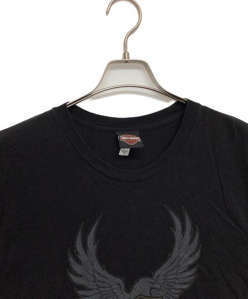 HARLEY-DAVIDSON（ハーレーダビッドソン）HARLEY-DAVIDSON (ハーレーダビッドソン) 半袖カットソー ブラック サイズ:XLの古着・服飾アイテム