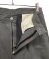 中古・古着 Graphpaper (グラフペーパー) Colorfast Denim Two Tuck Pants グレー サイズ:1：16000円