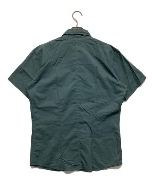 DRIES VAN NOTEN（ドリスヴァンノッテン）DRIES VAN NOTEN (ドリスヴァンノッテン) 半袖シャツ グリーン サイズ:48の古着・服飾アイテム