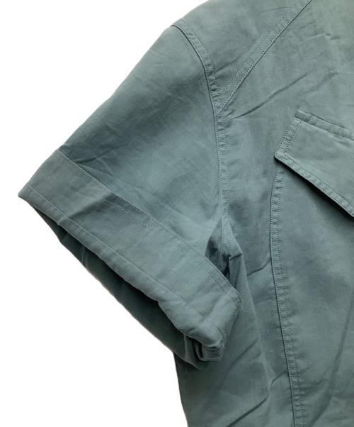 DRIES VAN NOTEN（ドリスヴァンノッテン）DRIES VAN NOTEN (ドリスヴァンノッテン) 半袖シャツ グリーン サイズ:48の古着・服飾アイテム