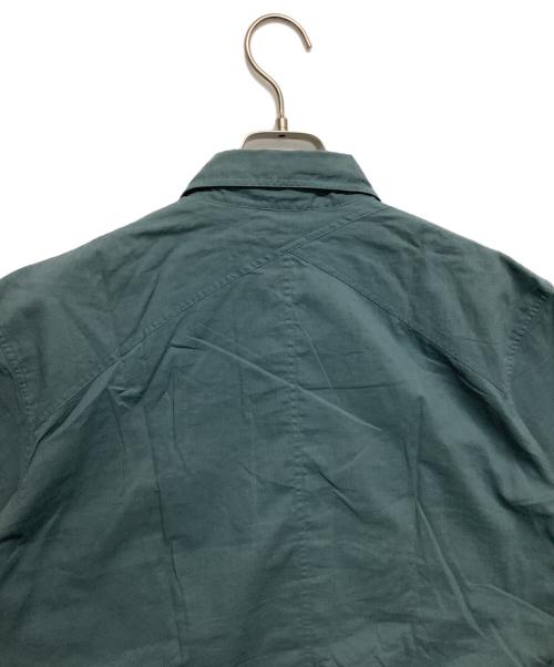 DRIES VAN NOTEN（ドリスヴァンノッテン）DRIES VAN NOTEN (ドリスヴァンノッテン) 半袖シャツ グリーン サイズ:48の古着・服飾アイテム