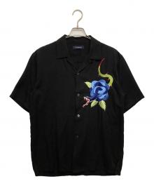 UNDERCOVER（アンダーカバー）の古着「オープンカラーシャツ」｜ブラック