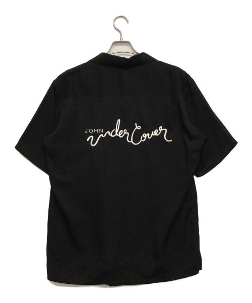 UNDERCOVER（アンダーカバー）UNDERCOVER (アンダーカバー) オープンカラーシャツ ブラック サイズ:4の古着・服飾アイテム