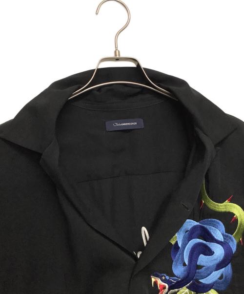 UNDERCOVER（アンダーカバー）UNDERCOVER (アンダーカバー) オープンカラーシャツ ブラック サイズ:4の古着・服飾アイテム