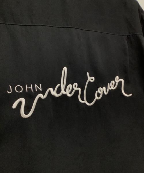 UNDERCOVER（アンダーカバー）UNDERCOVER (アンダーカバー) オープンカラーシャツ ブラック サイズ:4の古着・服飾アイテム