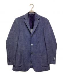 stile latino（スティレラティーノ）の古着「2Bテーラードジャケット」｜ネイビー