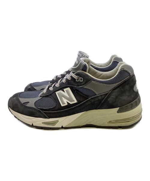 NEW BALANCE（ニューバランス）NEW BALANCE (ニューバランス) スニーカー ブラック×ネイビー サイズ:7 1/2の古着・服飾アイテム
