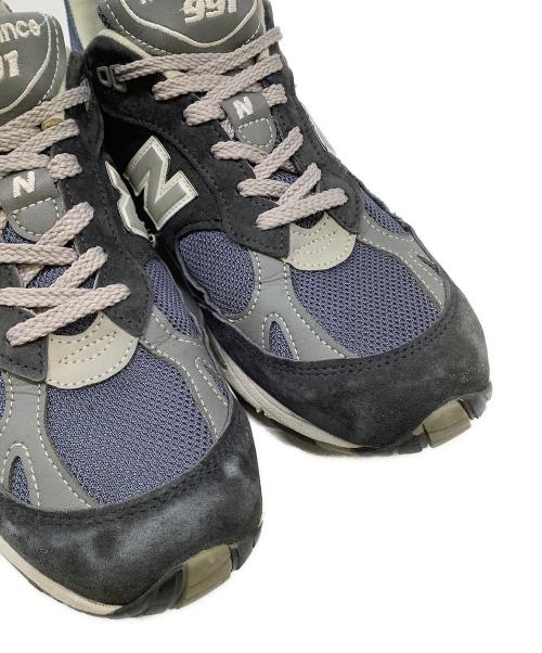 NEW BALANCE（ニューバランス）NEW BALANCE (ニューバランス) スニーカー ブラック×ネイビー サイズ:7 1/2の古着・服飾アイテム