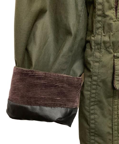 Barbour（バブアー）Barbour (バブアー) MARGARET HOWELL (マーガレットハウエル) フーデッドオイルドジャケット オリーブ サイズ:Sの古着・服飾アイテム