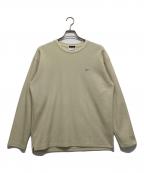 LACOSTEラコステ）の古着「長袖カットソー」｜ベージュ