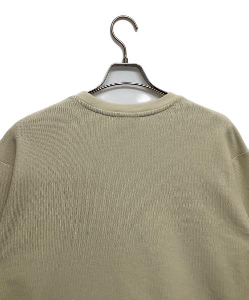 LACOSTE（ラコステ）LACOSTE (ラコステ) 長袖カットソー ベージュ サイズ:Mの古着・服飾アイテム