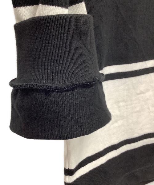 NIKE（ナイキ）NIKE (ナイキ) SUPREME (シュプリーム) ラガーシャツ ホワイト×ブラック サイズ:Lの古着・服飾アイテム