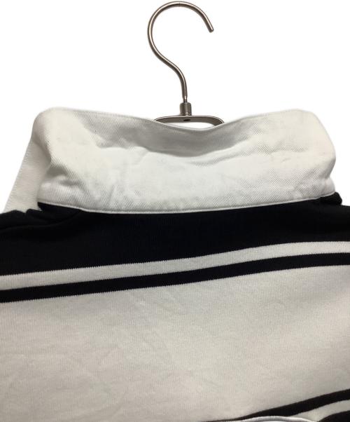 NIKE（ナイキ）NIKE (ナイキ) SUPREME (シュプリーム) ラガーシャツ ホワイト×ブラック サイズ:Lの古着・服飾アイテム