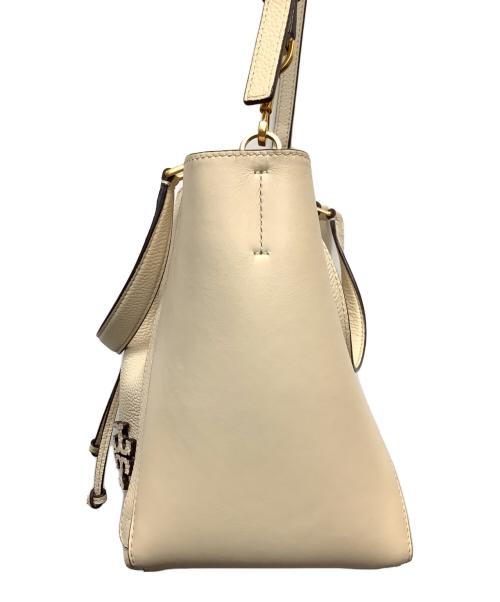 TORY BURCH（トリーバーチ）TORY BURCH (トリーバーチ) 2WAYショルダーバッグ ベージュの古着・服飾アイテム