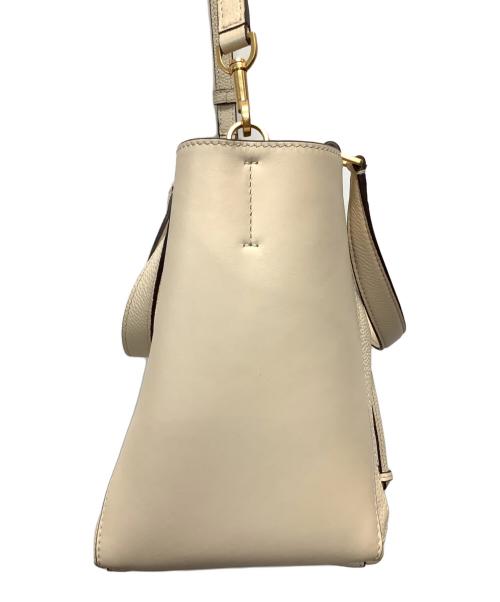 TORY BURCH（トリーバーチ）TORY BURCH (トリーバーチ) 2WAYショルダーバッグ ベージュの古着・服飾アイテム