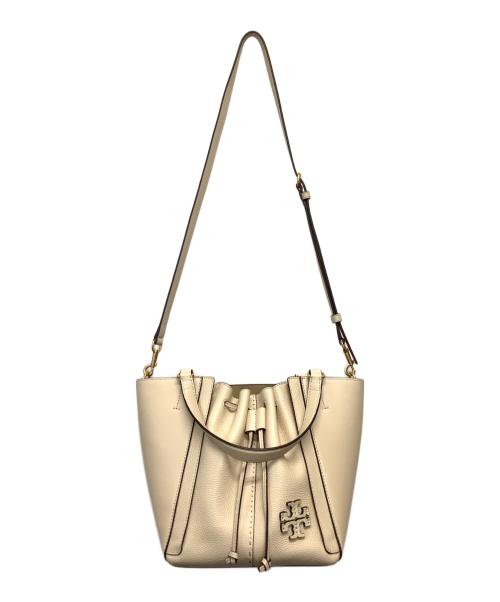 TORY BURCH（トリーバーチ）TORY BURCH (トリーバーチ) 2WAYショルダーバッグ ベージュの古着・服飾アイテム