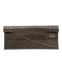 MaxMara（マックスマーラ）の古着「ハンドバッグ」｜ダークブラウン