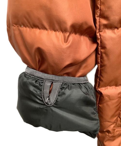 Eddie Bauer（エディーバウアー）Eddie Bauer (エディーバウアー) リバーシブルダウンジャケット オレンジ×ブラック サイズ:Mの古着・服飾アイテム