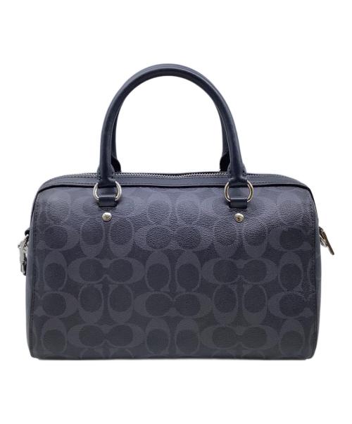 COACH（コーチ）COACH (コーチ) 2WAYショルダーバッグ ネイビーの古着・服飾アイテム