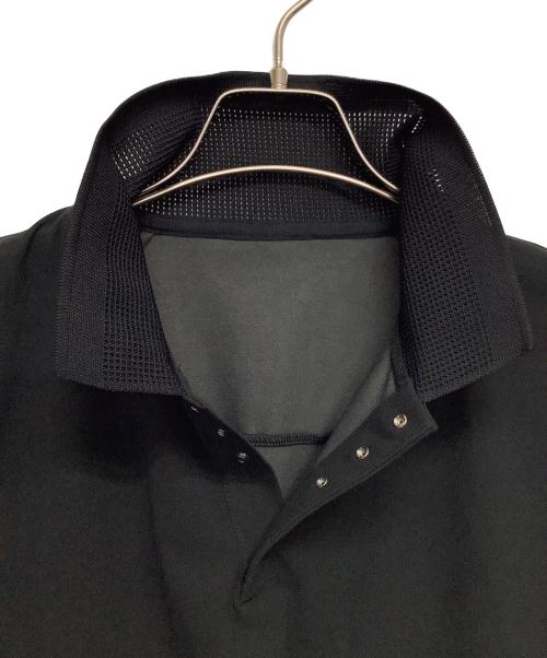 and per se（アンパスィ）and per se (アンパシィ) ポロシャツ ブラック サイズ:XLの古着・服飾アイテム