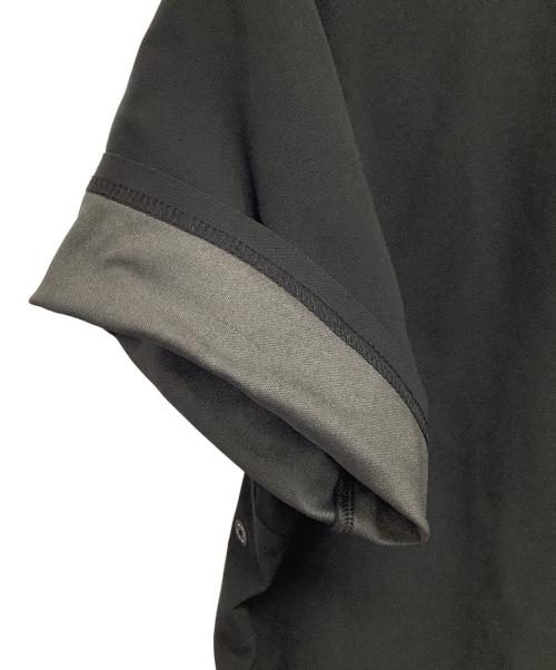 and per se（アンパスィ）and per se (アンパシィ) ポロシャツ ブラック サイズ:XLの古着・服飾アイテム