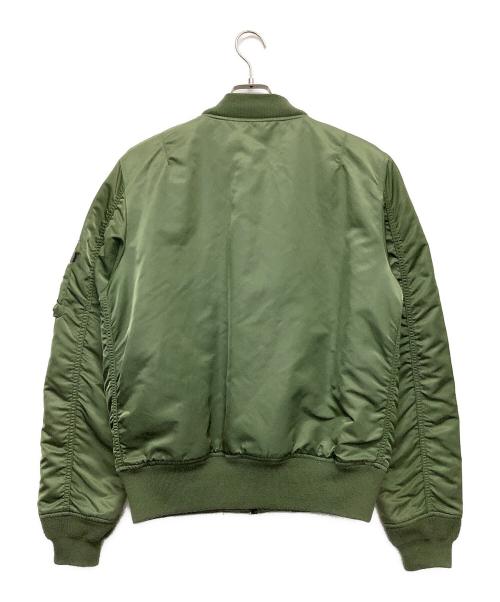 ALPHA（アルファ）ALPHA (アルファ) MA-1ジャケット オリーブ サイズ:Sの古着・服飾アイテム