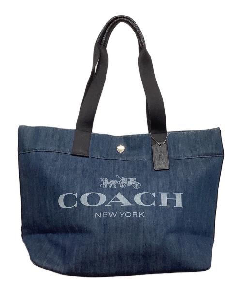 COACH（コーチ）COACH (コーチ) トートバッグCOACH インディゴの古着・服飾アイテム