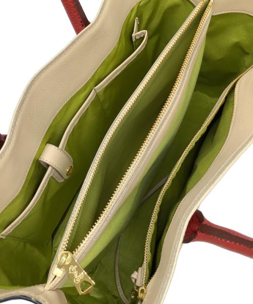 A.D.M.J.（エーディーエムジェイ）A.D.M.J. (エーディーエムジェイ) ハンドバッグ トリコロールカラーの古着・服飾アイテム