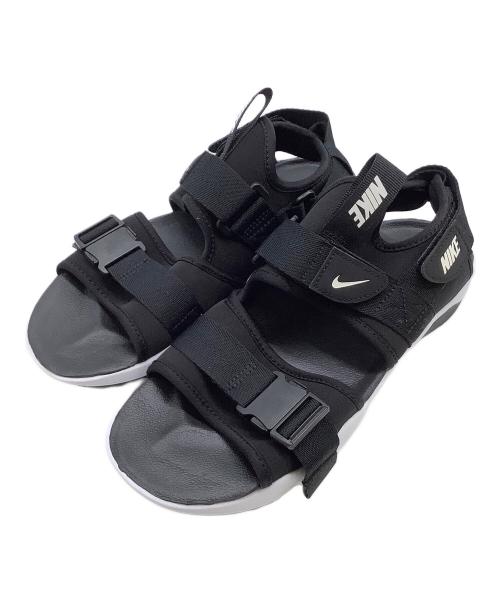 NIKE（ナイキ）NIKE (ナイキ) サンダル ブラック×ホワイト サイズ:26cmの古着・服飾アイテム