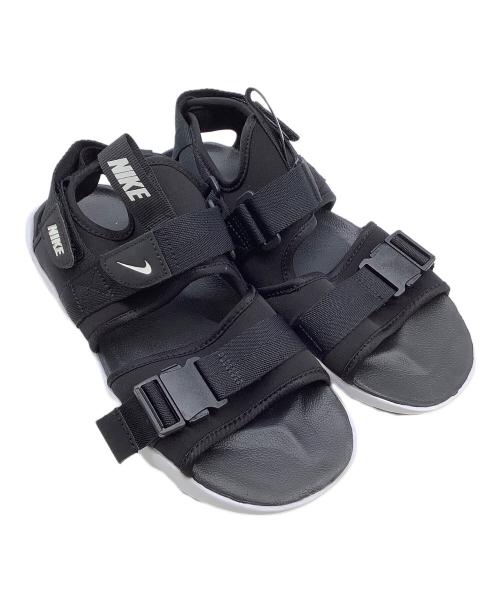 NIKE（ナイキ）NIKE (ナイキ) サンダル ブラック×ホワイト サイズ:26cmの古着・服飾アイテム