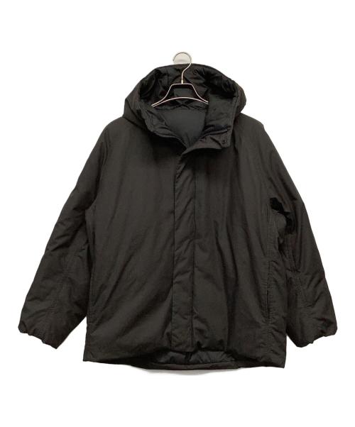 UNIQLO U（ユニクロ ユー）UNIQLO U (ユニクロ ユー) 中綿ジャケット　パフテックボリュームパーカ グレー サイズ:Lの古着・服飾アイテム