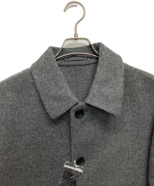 UNIQLO:C（ユニクロ:シー）UNIQLO:C (ユニクロ:シー) ダブルフェイスコート グレー サイズ: L 未使用品の古着・服飾アイテム