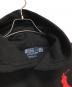 中古・古着 POLO RALPH LAUREN (ポロ・ラルフローレン) プルオーバーパーカー ブラック サイズ:XXL：6000円