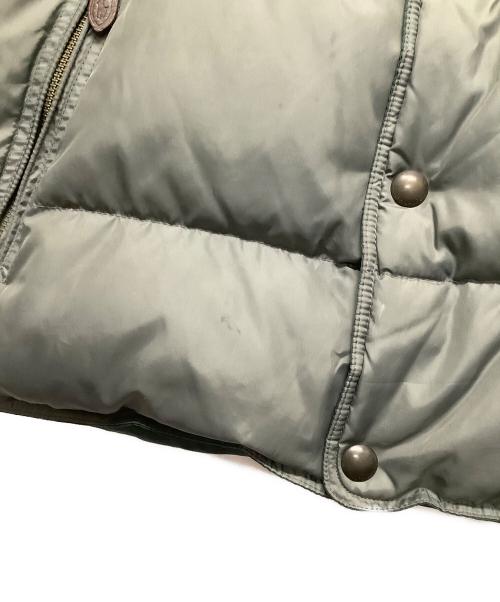 POLO RALPH LAUREN（ポロ・ラルフローレン）POLO RALPH LAUREN (ポロ・ラルフローレン) リバーシブルダウンベスト グレー×グリーン サイズ:Lの古着・服飾アイテム
