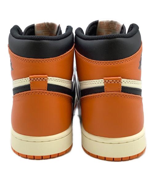 NIKE（ナイキ）NIKE (ナイキ) Air Jordan 1 Retro High OG オレンジ×ブラック サイズ:26.5cm 未使用品の古着・服飾アイテム
