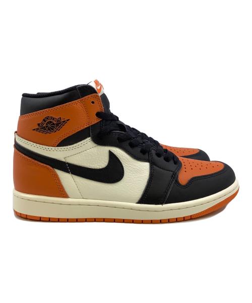 NIKE（ナイキ）NIKE (ナイキ) Air Jordan 1 Retro High OG オレンジ×ブラック サイズ:26.5cm 未使用品の古着・服飾アイテム