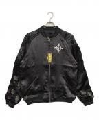 ONE PIECE×絡繰魂ワンピース×カラクリタマシイ）の古着「スカジャン」｜ブラック