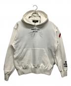 ONE PIECE×絡繰魂ワンピース×カラクリタマシイ）の古着「プルオーバーパーカー」｜ホワイト