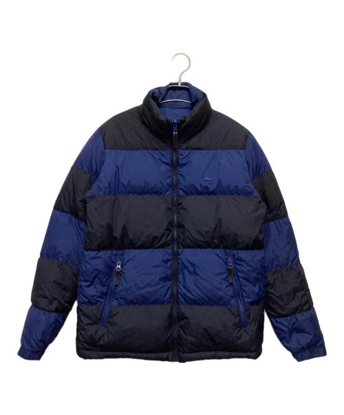 LACOSTE（ラコステ）LACOSTE (ラコステ) リバーシブルダウンジャケット ネイビー×ブラック サイズ:46の古着・服飾アイテム