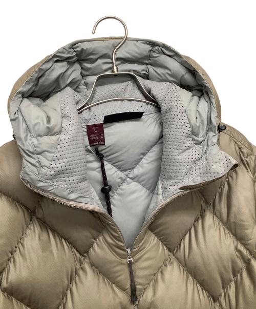 mont-bell（モンベル）mont-bell (モンベル) ダウンジャケット ベージュ サイズ:Lの古着・服飾アイテム