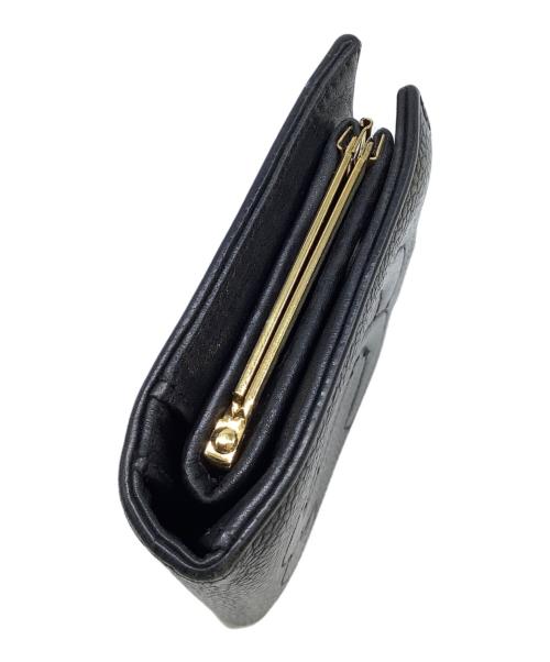 CHANEL（シャネル）CHANEL (シャネル) 2つ折り財布 ブラックの古着・服飾アイテム