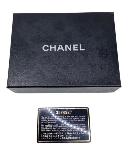 CHANEL（シャネル）CHANEL (シャネル) 2つ折り財布 ブラックの古着・服飾アイテム
