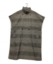 niko and（ニコアンド）の古着「ハイネックポンチョ」｜グレー