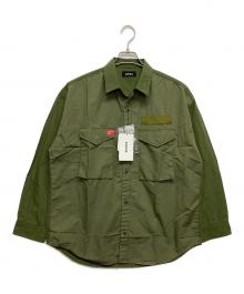 ZUCCA（ズッカ）の古着「長袖ワンピース」｜オリーブ