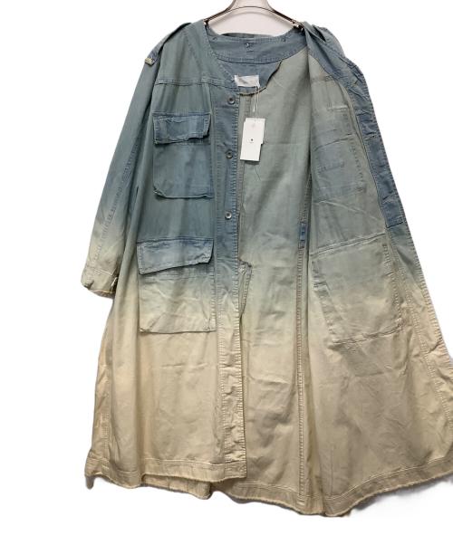 tac:tac（タクタク）tac:tac (タクタク) デニムグラデーションコート インディゴ サイズ:Mの古着・服飾アイテム