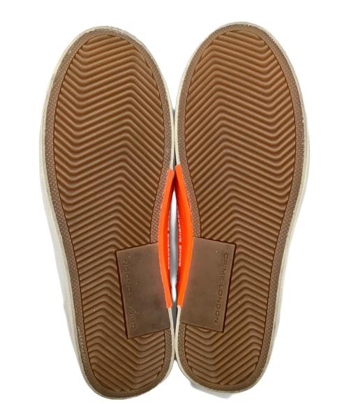 CRIME LONDON（クライムロンドン）CRIME LONDON (クライムロンドン) ローカットスニーカー カーキ×ホワイト サイズ:40の古着・服飾アイテム