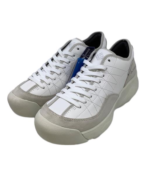 Columbia（コロンビア）Columbia (コロンビア) COLUMBIA BLACK LABEL (コロンビアブラックレーベル) ローカットスニーカー ホワイト サイズ:25cmの古着・服飾アイテム